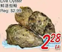 Foody Mart LIVE OYSTER offer