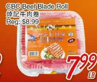 Foody Mart CBC Beef Blade Roll offer