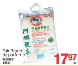 T&T Supermarket FAIR BRAND RIZ PARFUMÉ, 16Lb offer