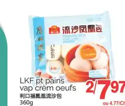 T&T Supermarket LKF PT PAINS VAP CRÈM OEUFS, 360g offer