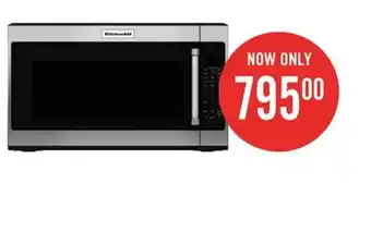 The Brick KitchenAid 2 Cu. Ft. Over-the-Range Microwave with 950 Watts Cooking - Stainless Steel - YKMHS120ES offer