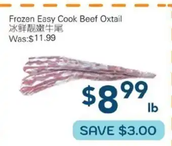 Oceans Fresh Food Market Frozen Easy Cook Beef Oxtail offer