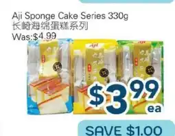 Oceans Fresh Food Market Aji Sponge Cake Series offer