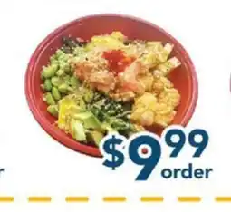 Oceans Fresh Food Market Salmon Poke Bowl offer