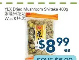 Oceans Fresh Food Market YLX Dried Mushroom Shiitake offer