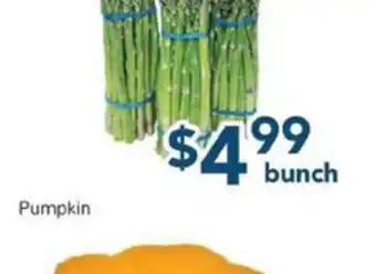 Oceans Fresh Food Market Asparagus offer