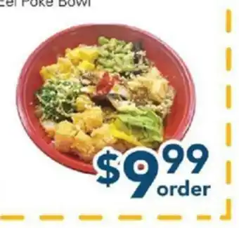 Oceans Fresh Food Market Eel Poke Bowl offer