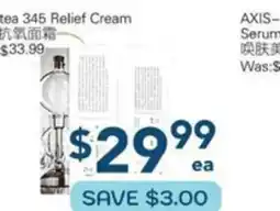 Oceans Fresh Food Market Dr. Altea 345 Relief Cream offer