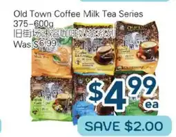 Oceans Fresh Food Market Old Town Coffee Milk Tea Series offer