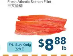 Oceans Fresh Food Market Fresh Atlantic Salmon Fillet offer