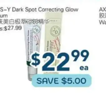 Oceans Fresh Food Market AXIS-Y Dark Spot Correcting Glow Serum offer