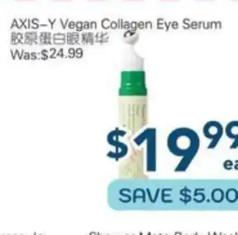 Oceans Fresh Food Market AXIS-Y Vegan Collagen Eye Serum offer