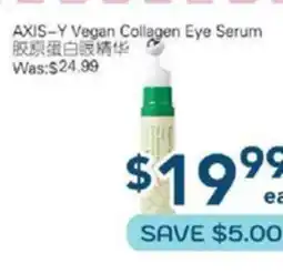 Oceans Fresh Food Market AXIS-T Vegan Collagen Eye Serum offer