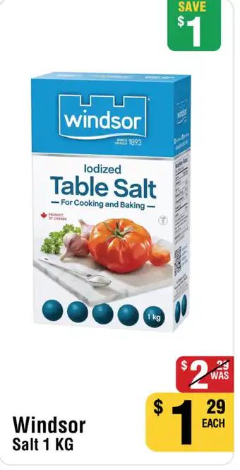 Iqbal Foods Windsor Salt offer