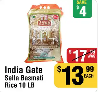 Iqbal Foods India Gate Sella Basmati Rice offer