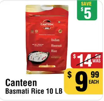 Iqbal Foods Canteen Basmati Rice offer