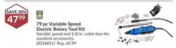 Princess Auto 79 pc Variable-Speed Electric Rotary Tool Kit offer