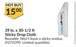 Princess Auto 39 in. x 30-1/2 ft Sticky Drop Cloth offer