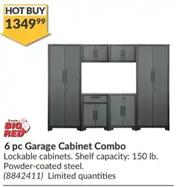 Princess Auto 6 pc Garage Cabinet Combo offer