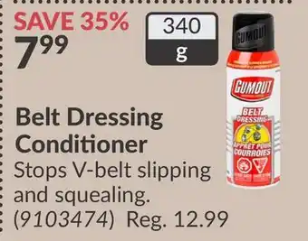 Princess Auto Belt Dressing Conditioner offer