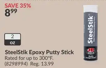 Princess Auto SteelStik Epoxy Putty Stick offer