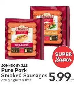 IGA Pure Pork Smoked Sausages offer