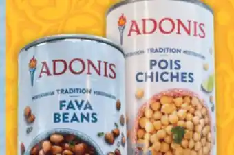 Marché Adonis ADONIS FAVA BEANS AND CHICKPEAS offer