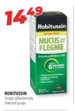 Familiprix Robitussin extra strength mucus & phlegm cherry flavour syrup offer