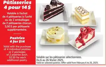 IGA Pastries offer