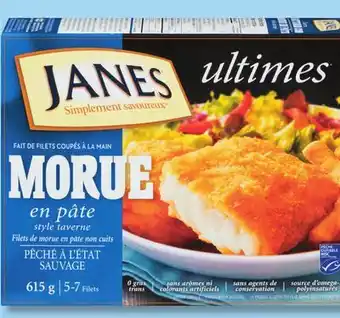 IGA JANES ULTIMES FROZEN FISH FILLETS offer