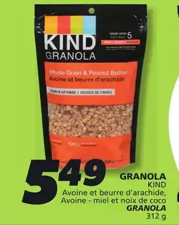 IGA KIND GRANOLA offer