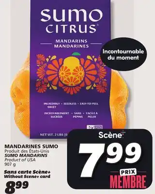 IGA SUMO MANDARINS offer