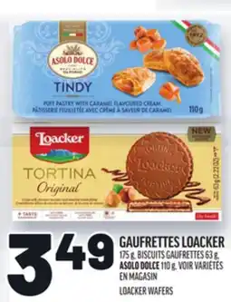 Metro GAUFRETTES LOACKER | LOACKER WAFERS offer