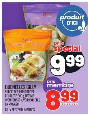 Metro QUENELLES GILLY | GILLY FROZEN DUMPLINGS offer