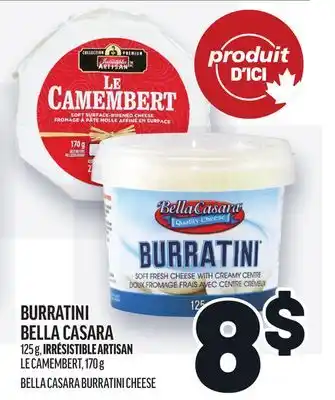 Metro BURRATINI BELLA CASARA | BELLA CASARA BURRATINI CHEESE offer