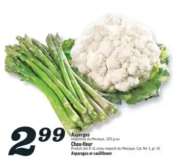 Marché Richelieu ASPERGES | ASPARAGUS offer