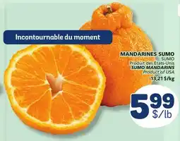 Marché Bonichoix SUMO MANDARINS offer