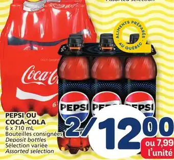 Marché Bonichoix PEPSI OU COCA-COLA offer