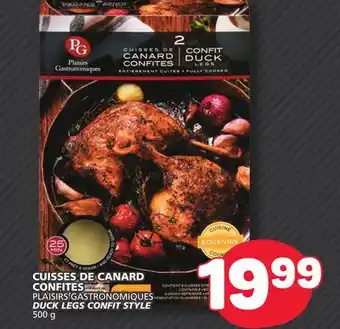 Marché Bonichoix PLAISIRS GASTRONOMIQUES DUCK LEGS CONFIT STYLE offer