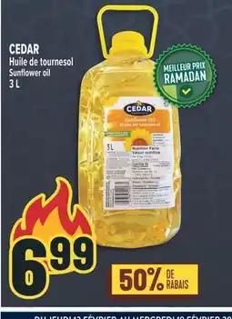 Marché Adonis CEDAR HUILE DE TOURNESOL | SUNFLOWER OIL offer