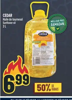 Marché Adonis CEDAR HUILE DE TOURNESOL | SUNFLOWER OIL offer