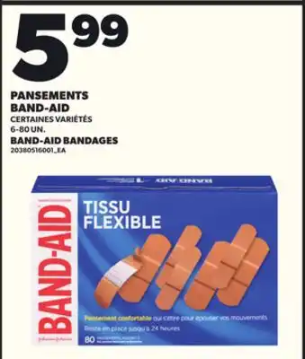 Provigo PANSEMENTS BAND-AID, 6-80 UN offer