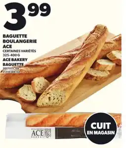 Provigo BAGUETTE BOULANGERIE ACE, 325-400 G offer