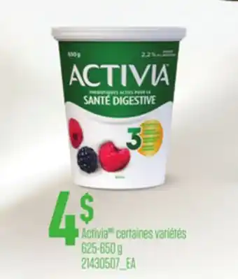 Provigo ACTIVIA offer