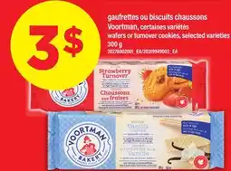 Maxi gaufrettes ou biscuits chaussons Voortman, 300 g offer