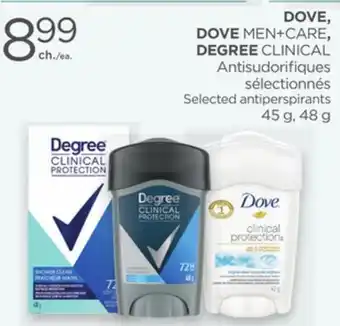 Proxim DOVE, DOVE MEN+CARE, DEGREE CLINICAL offer