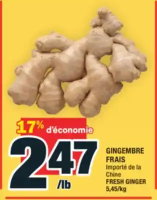 Super C GINGEMBRE FRAIS | FRESH GINGER offer