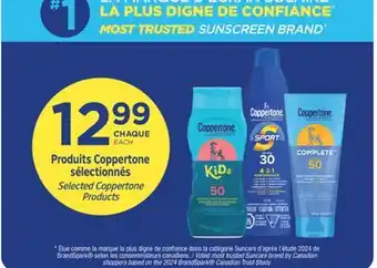 Jean Coutu Selected Coppertone Products offer