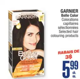 Jean Coutu GARNIER Belle Color Selected hair colouring products offer