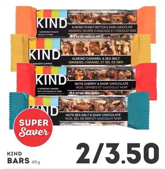 IGA Kind bars offer